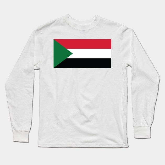 Sudan Long Sleeve T-Shirt by Wickedcartoons